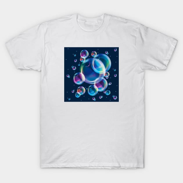 Bubbles T-Shirt by jamesboast